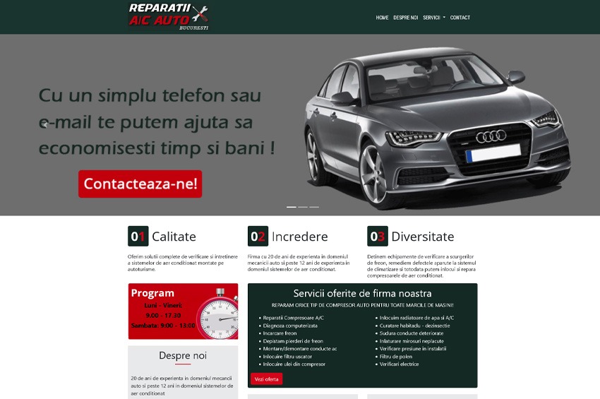 Reparatii AC Auto Bucuresti